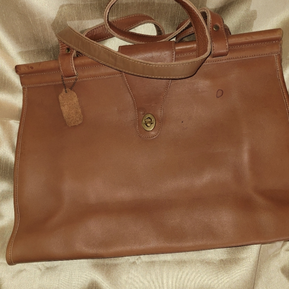 Authentic vintage Coach briefcase